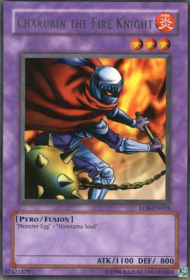 Charubin the Fire Knight [LOB-EN015] Rare - Yu-Gi-Oh! - Card Brawlers | Quebec | Canada |