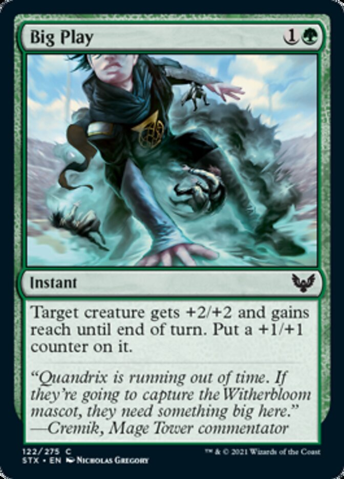 Big Play [Strixhaven: School of Mages] - Magic: The Gathering - Card Brawlers | Quebec | Canada |
