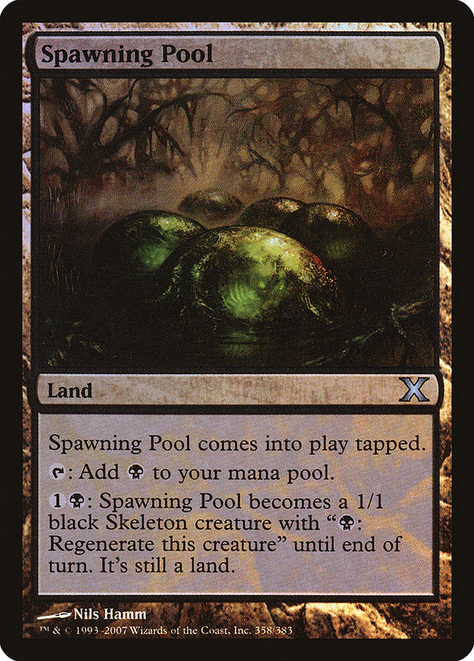 Spawning Pool (Premium Foil) [Tenth Edition] - Magic: The Gathering - Card Brawlers | Quebec | Canada |