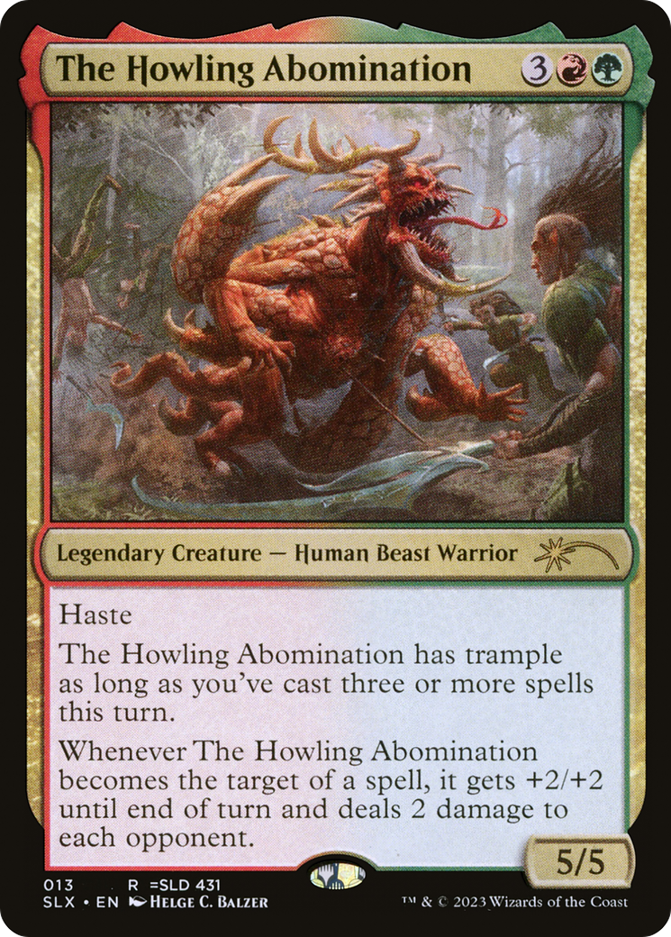 The Howling Abomination [Secret Lair: Universes Within] - Magic: The Gathering - Card Brawlers | Quebec | Canada |