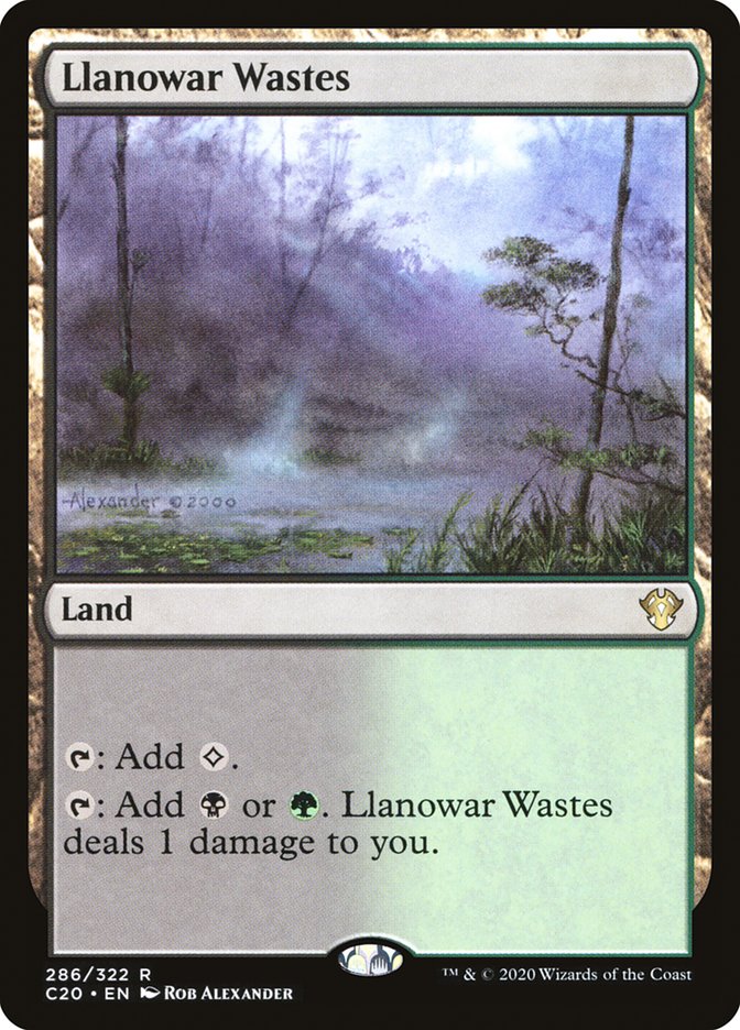 Llanowar Wastes [Commander 2020] - Magic: The Gathering - Card Brawlers | Quebec | Canada |