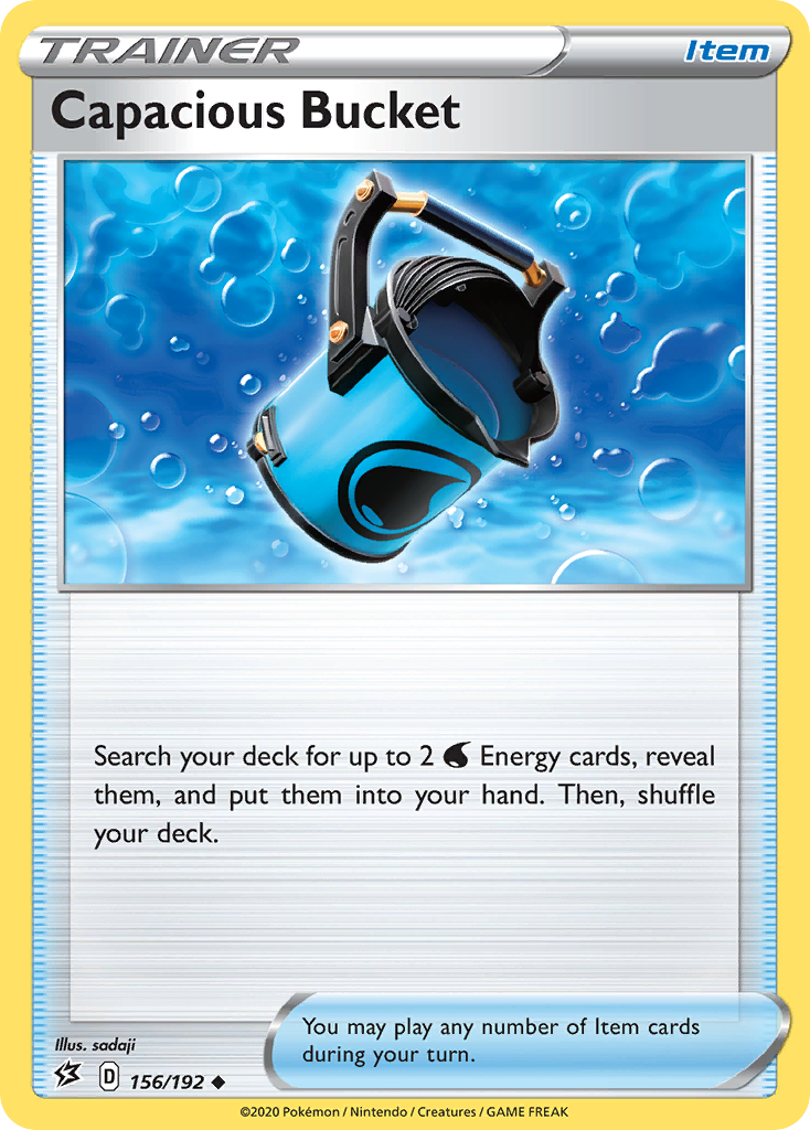 Capacious Bucket (156/192) [Sword & Shield: Rebel Clash] - Pokémon - Card Brawlers | Quebec | Canada |