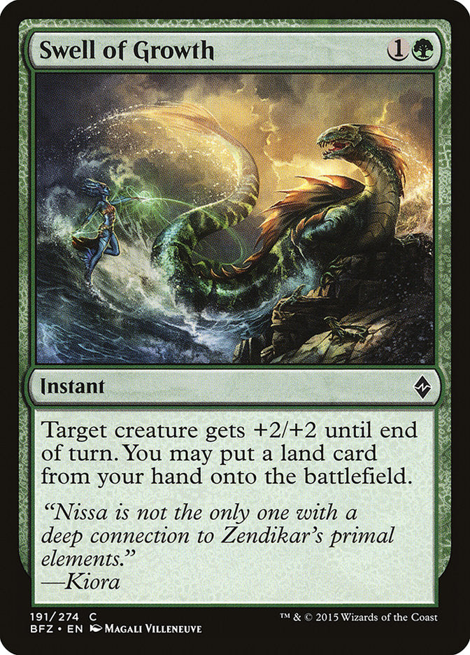 Swell of Growth [Battle for Zendikar] - Magic: The Gathering - Card Brawlers | Quebec | Canada |