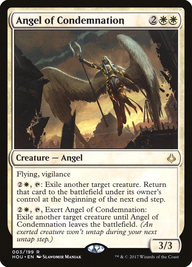 Angel of Condemnation [Hour of Devastation] - Magic: The Gathering - Card Brawlers | Quebec | Canada |