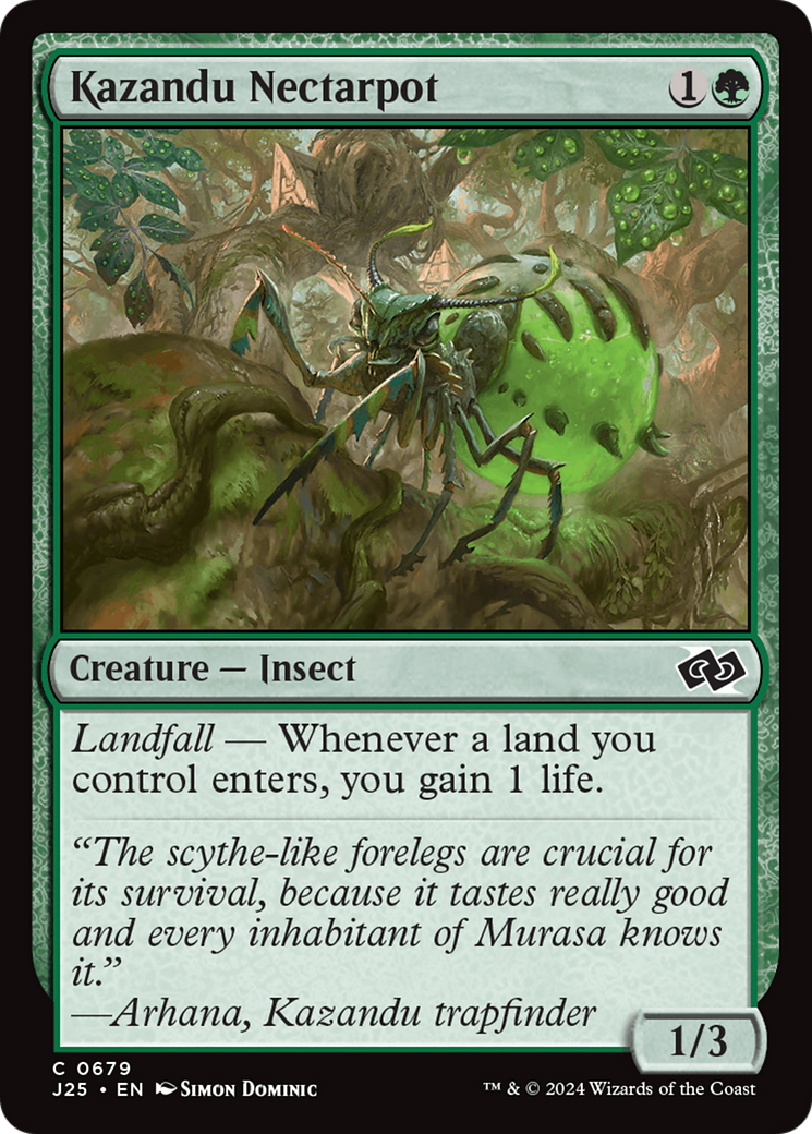 Kazandu Nectarpot [Foundations Jumpstart] - Magic: The Gathering - Card Brawlers | Quebec | Canada |