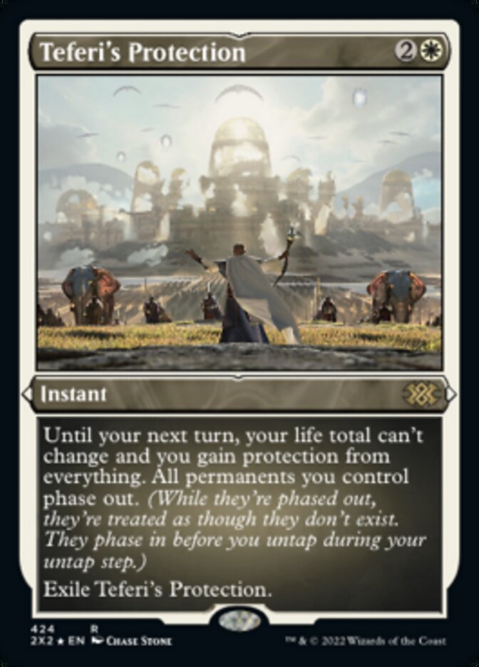 Teferi's Protection (Foil Etched) [Double Masters 2022] - Magic: The Gathering - Card Brawlers | Quebec | Canada |
