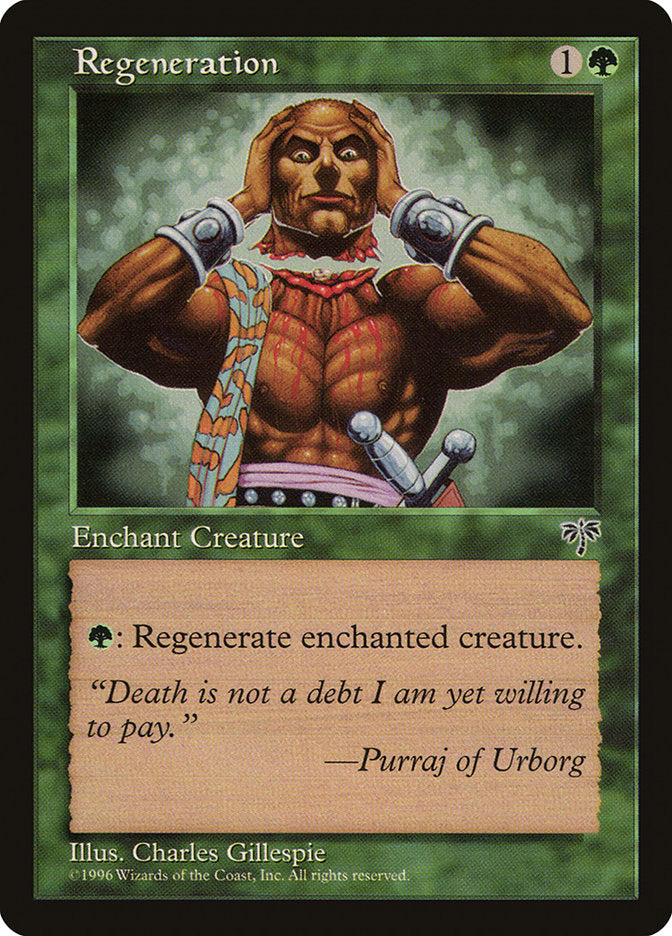 Regeneration [Mirage] - Magic: The Gathering - Card Brawlers | Quebec | Canada |