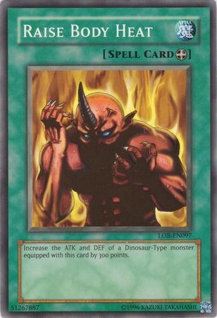 Raise Body Heat [LOB-EN097] Common - Yu-Gi-Oh! - Card Brawlers | Quebec | Canada |