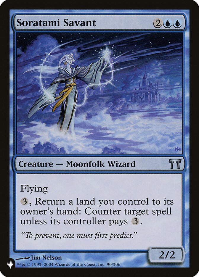 Soratami Savant [The List] - Magic: The Gathering - Card Brawlers | Quebec | Canada |