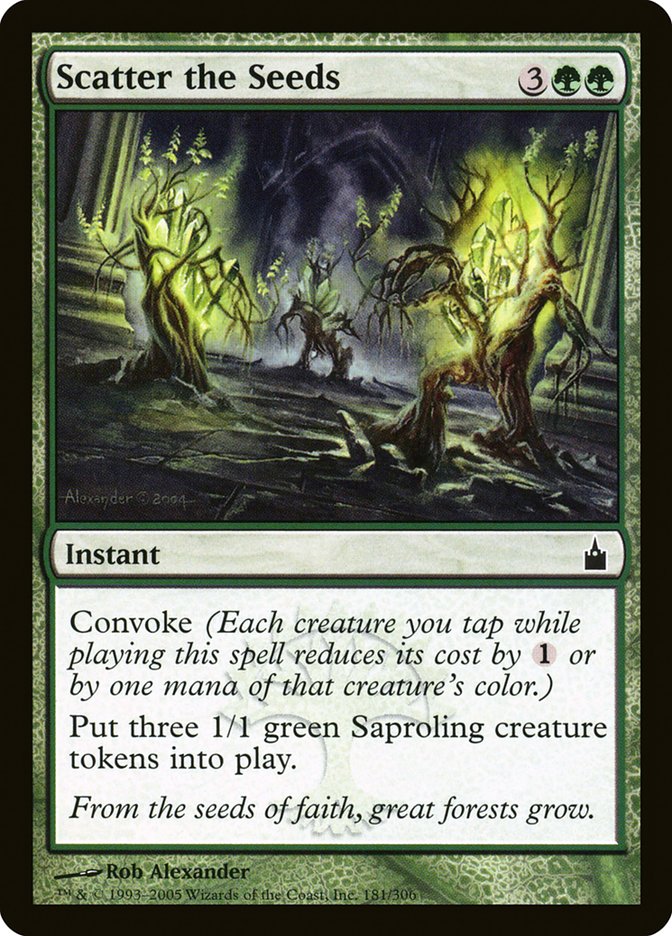 Scatter the Seeds [Ravnica: City of Guilds] - Magic: The Gathering - Card Brawlers | Quebec | Canada |