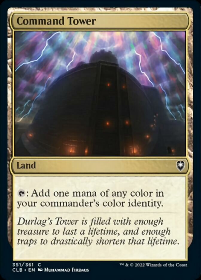 Command Tower [Commander Legends: Battle for Baldur's Gate] - Magic: The Gathering - Card Brawlers | Quebec | Canada |