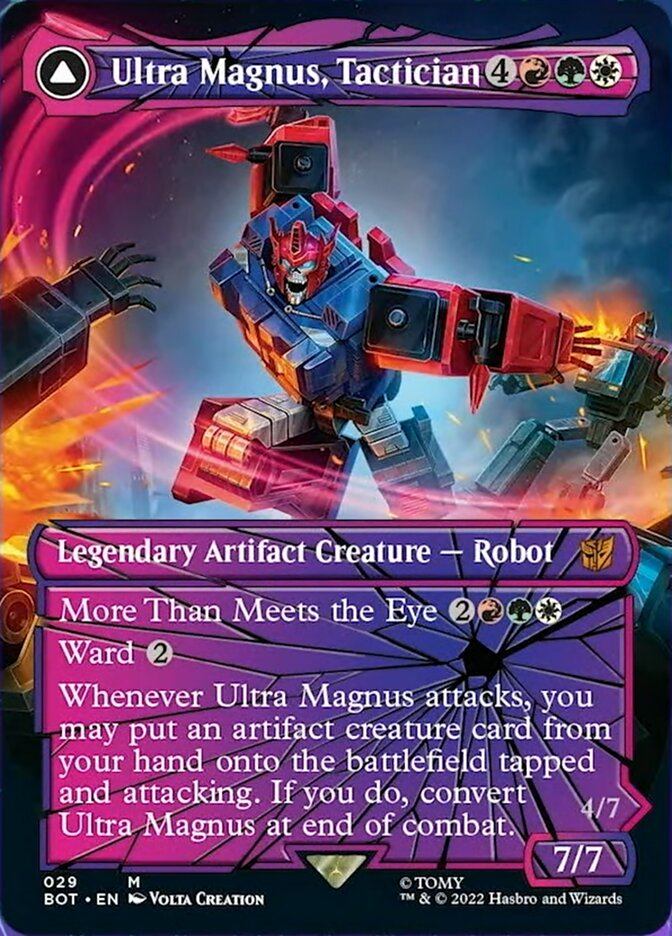 Ultra Magnus, Tactician // Ultra Magnus, Armored Carrier (Shattered Glass) [Transformers] - Magic: The Gathering - Card Brawlers | Quebec | Canada |