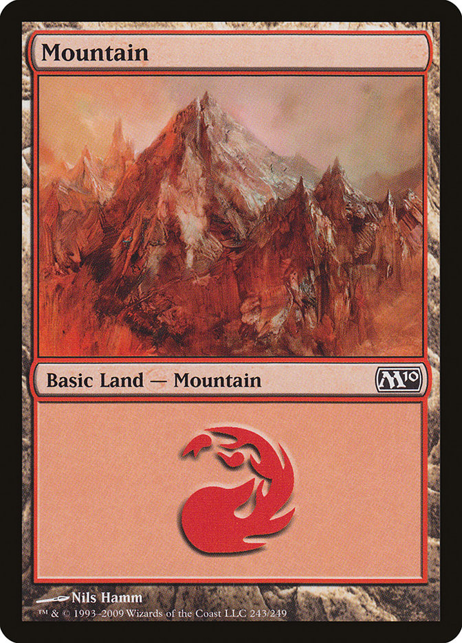 Mountain (243) [Magic 2010] - Magic: The Gathering - Card Brawlers | Quebec | Canada |
