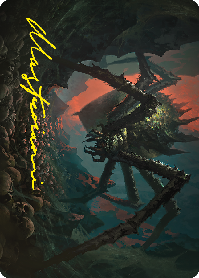 Shelob, Child of Ungoliant Art Card (Gold-Stamped Signature) [The Lord of the Rings: Tales of Middle-earth Art Series] - Magic: The Gathering - Card Brawlers | Quebec | Canada |