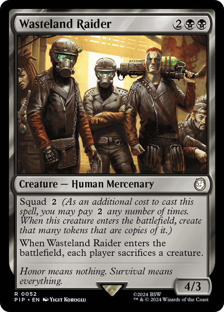 Wasteland Raider [Fallout] - Magic: The Gathering - Card Brawlers | Quebec | Canada |