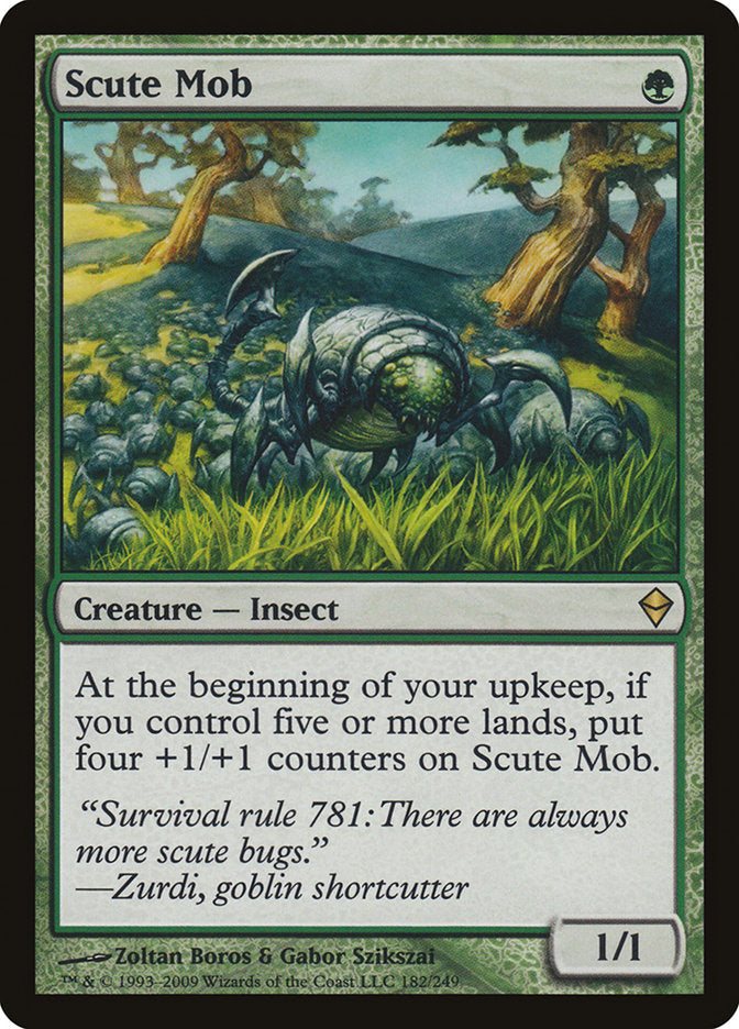 Scute Mob [Zendikar] - Magic: The Gathering - Card Brawlers | Quebec | Canada |
