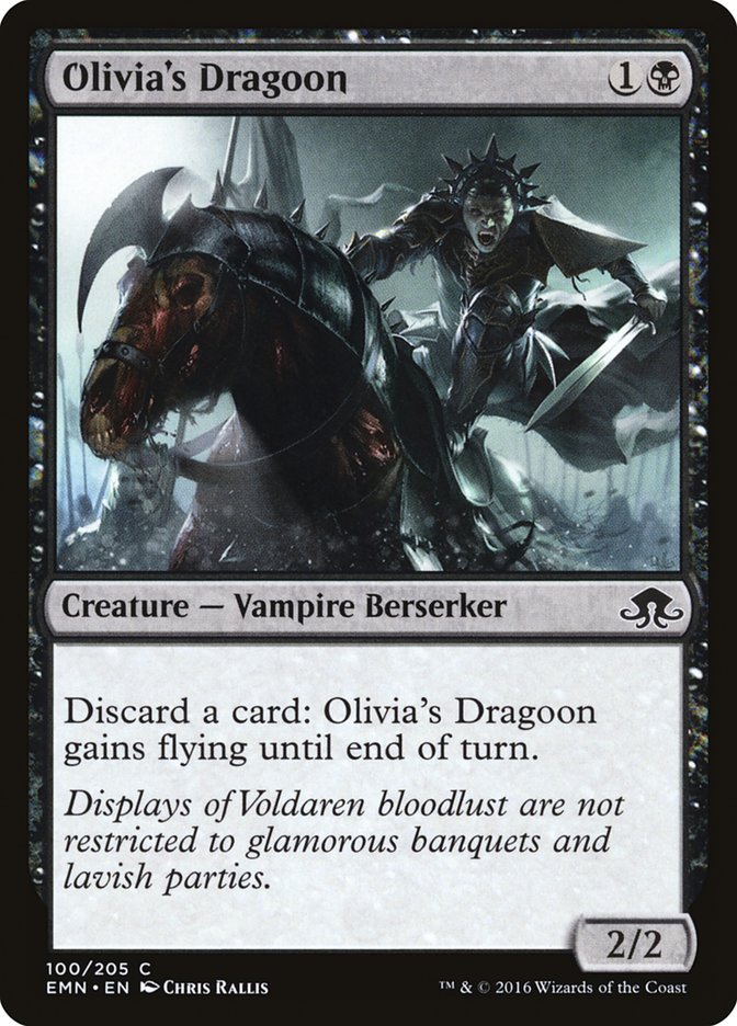 Olivia's Dragoon [Eldritch Moon] - Magic: The Gathering - Card Brawlers | Quebec | Canada |