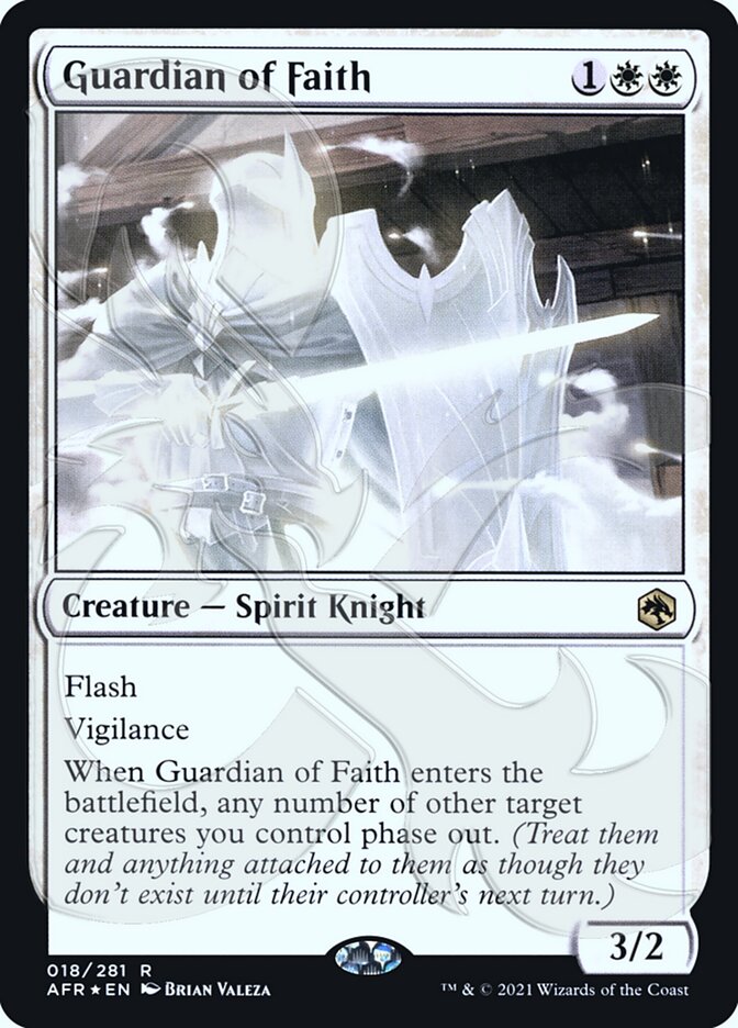 Guardian of Faith (Ampersand Promo) [Dungeons & Dragons: Adventures in the Forgotten Realms Promos] - Magic: The Gathering - Card Brawlers | Quebec | Canada |