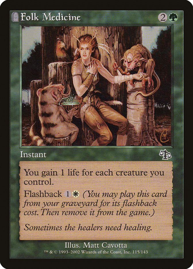 Folk Medicine [Judgment] - Magic: The Gathering - Card Brawlers | Quebec | Canada |