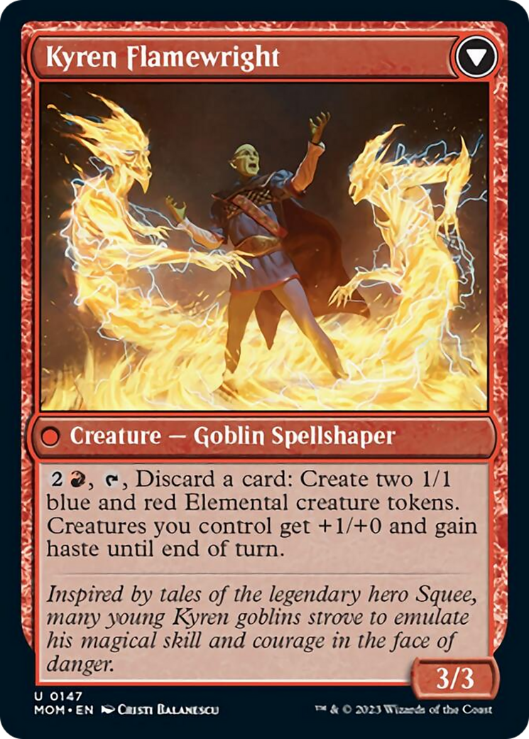 Invasion of Mercadia // Kyren Flamewright [March of the Machine] - Magic: The Gathering - Card Brawlers | Quebec | Canada |