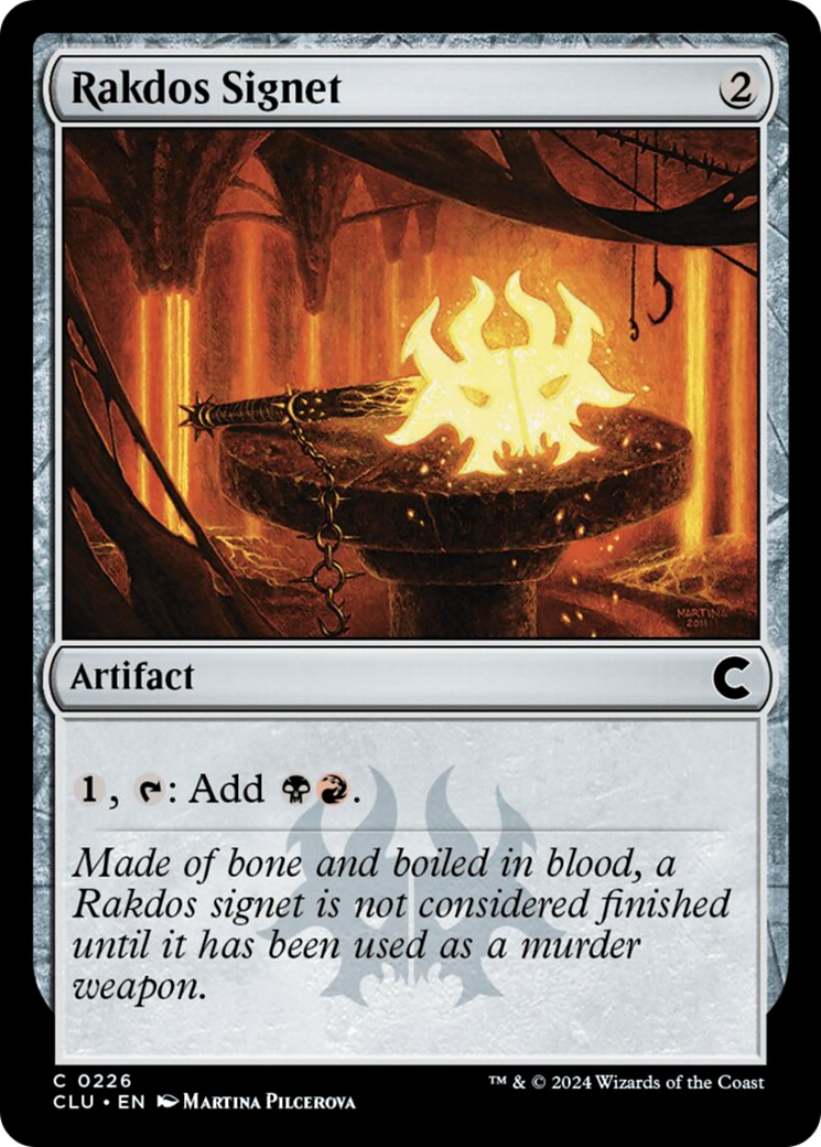 Rakdos Signet [Ravnica: Clue Edition] - Magic: The Gathering - Card Brawlers | Quebec | Canada |