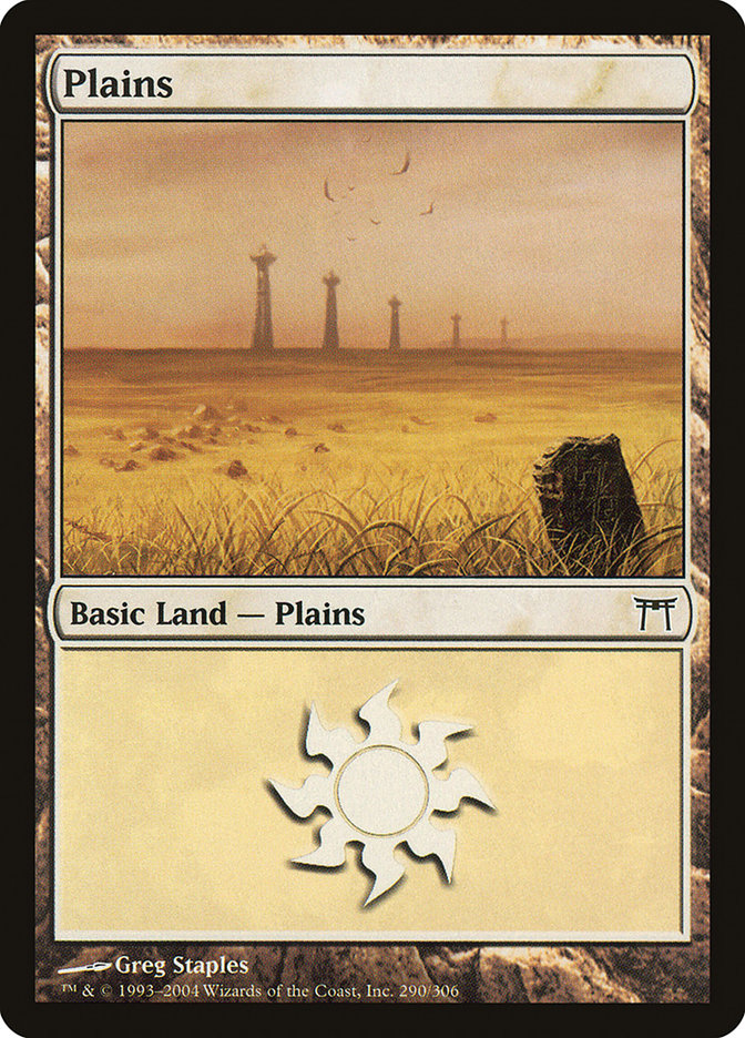 Plains (290) [Champions of Kamigawa] - Magic: The Gathering - Card Brawlers | Quebec | Canada |