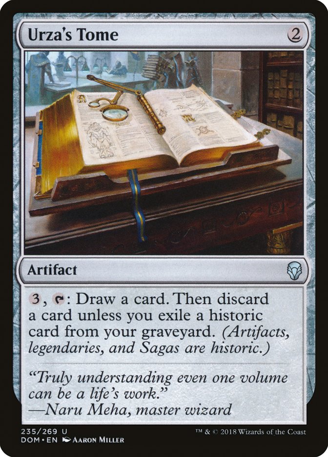 Urza's Tome [Dominaria] - Magic: The Gathering - Card Brawlers | Quebec | Canada |