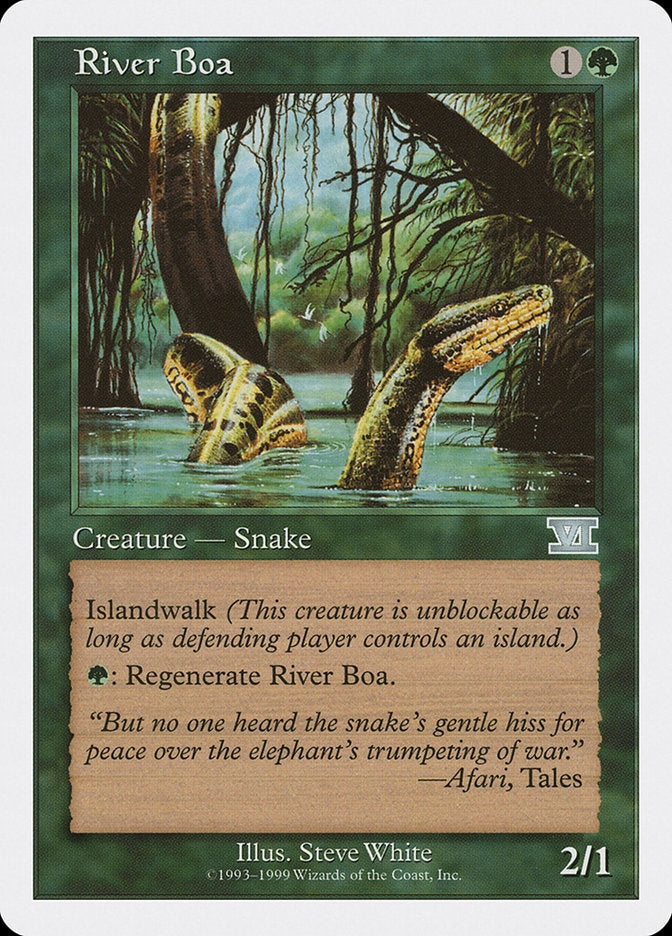 River Boa [Battle Royale] - Magic: The Gathering - Card Brawlers | Quebec | Canada |