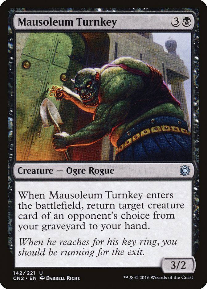 Mausoleum Turnkey [Conspiracy: Take the Crown] - Magic: The Gathering - Card Brawlers | Quebec | Canada |