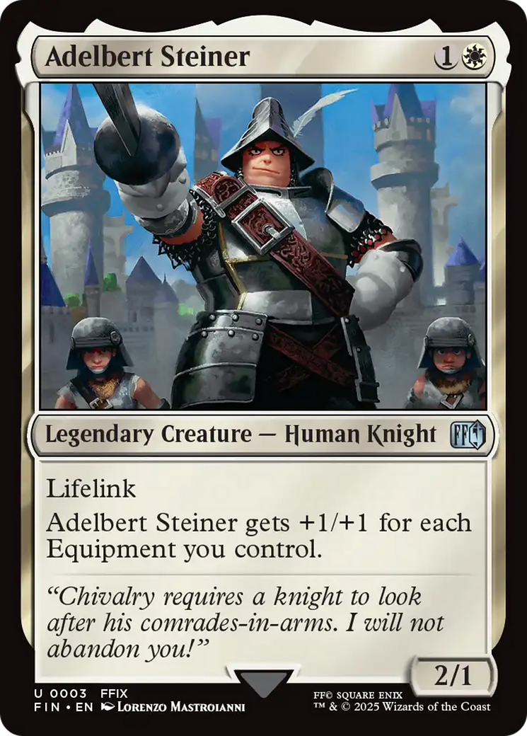 Adelbert Steiner [FINAL FANTASY] - Magic: The Gathering - Card Brawlers | Quebec | Canada |
