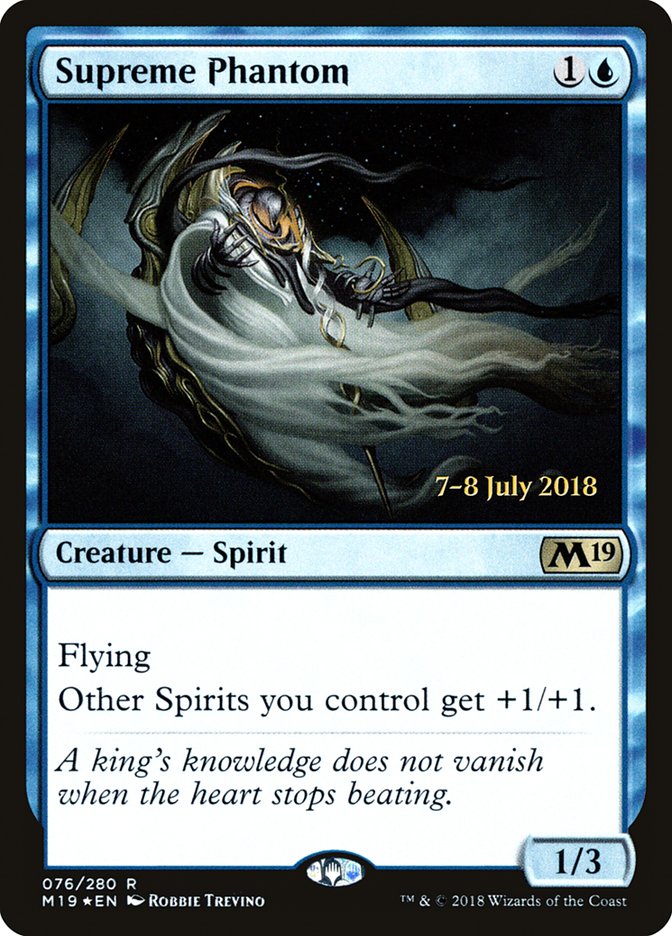 Supreme Phantom [Core Set 2019 Prerelease Promos] - Magic: The Gathering - Card Brawlers | Quebec | Canada |