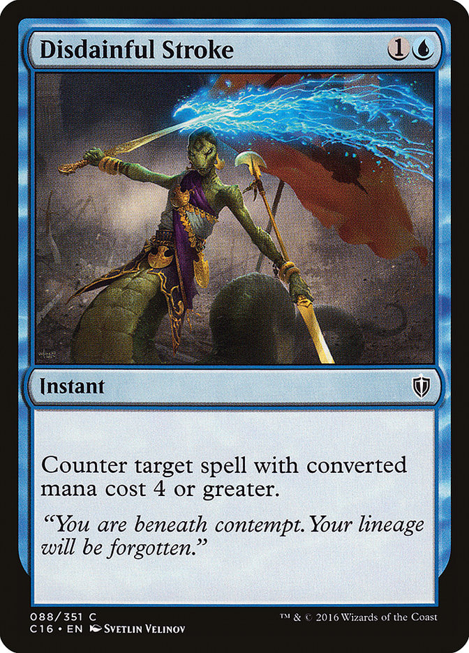 Disdainful Stroke [Commander 2016] - Magic: The Gathering - Card Brawlers | Quebec | Canada |