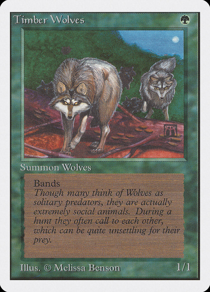 Timber Wolves [Unlimited Edition] - Magic: The Gathering - Card Brawlers | Quebec | Canada |