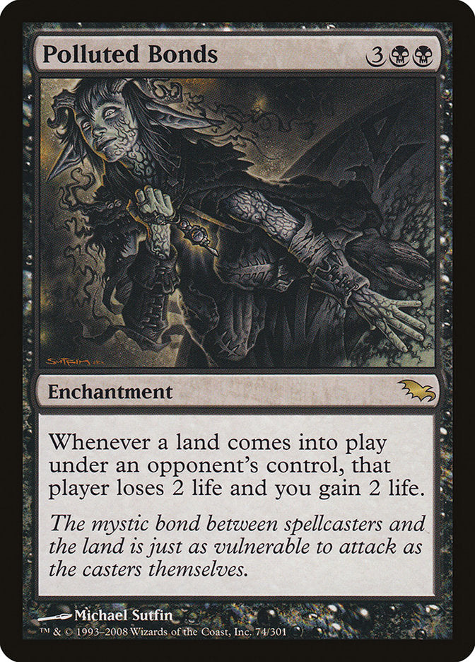 Polluted Bonds [Shadowmoor] - Magic: The Gathering - Card Brawlers | Quebec | Canada |