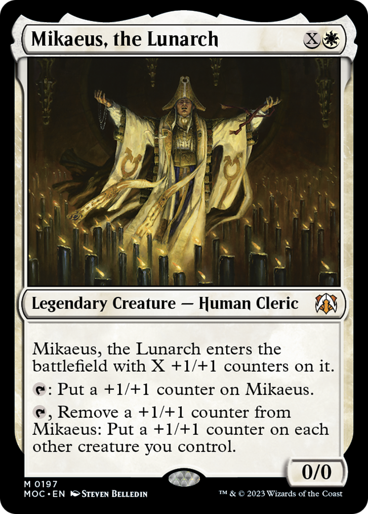Mikaeus, the Lunarch [March of the Machine Commander] - Magic: The Gathering - Card Brawlers | Quebec | Canada |