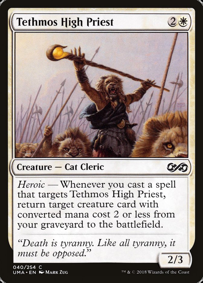 Tethmos High Priest [Ultimate Masters] - Magic: The Gathering - Card Brawlers | Quebec | Canada |