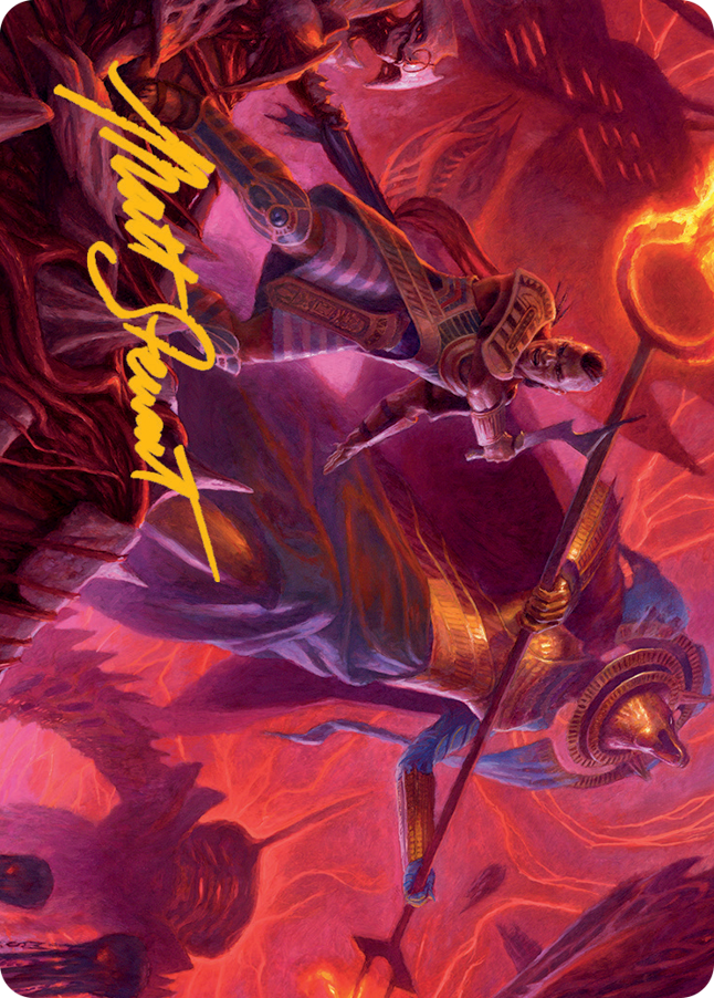 Djeru and Hazoret Art Card (Gold-Stamped Signature) [March of the Machine Art Series] - Magic: The Gathering - Card Brawlers | Quebec | Canada |