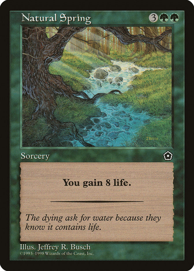 Natural Spring [Portal Second Age] - Magic: The Gathering - Card Brawlers | Quebec | Canada |