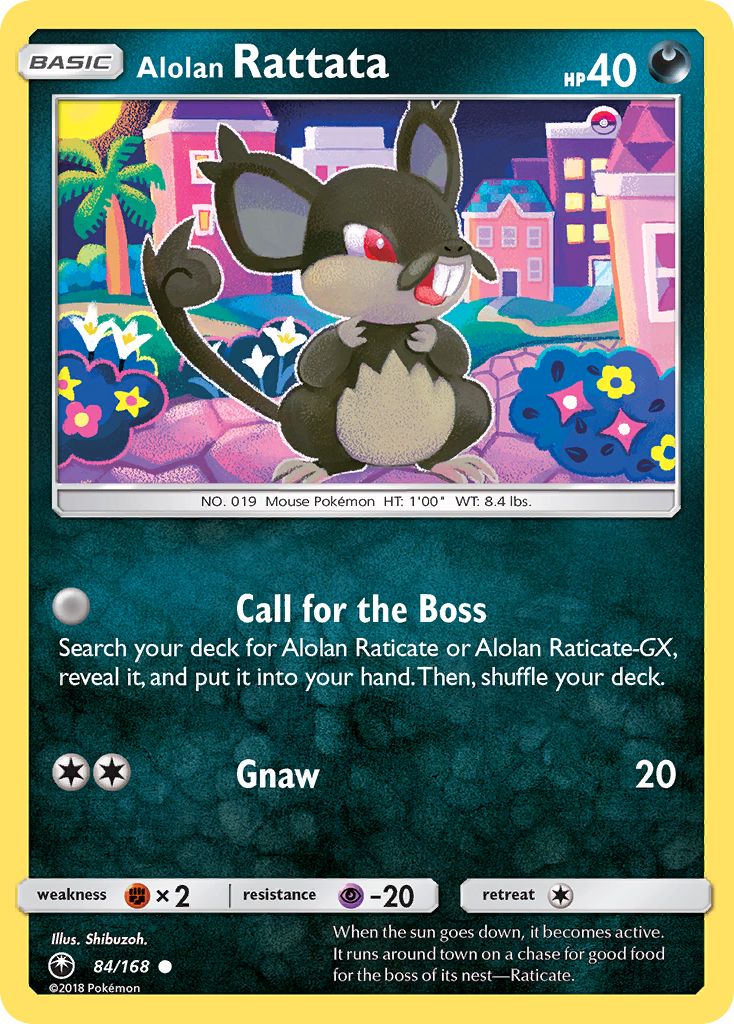 Alolan Rattata (84/168) [Sun & Moon: Celestial Storm] - Pokémon - Card Brawlers | Quebec | Canada |