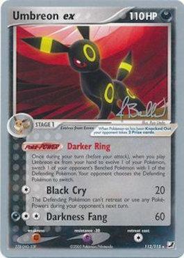 Umbreon ex (112/115) (Eeveelutions - Jimmy Ballard) [World Championships 2006] - Pokémon - Card Brawlers | Quebec | Canada |