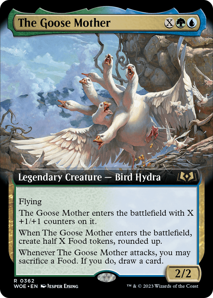 The Goose Mother (Extended Art) [Wilds of Eldraine] - Magic: The Gathering - Card Brawlers | Quebec | Canada |