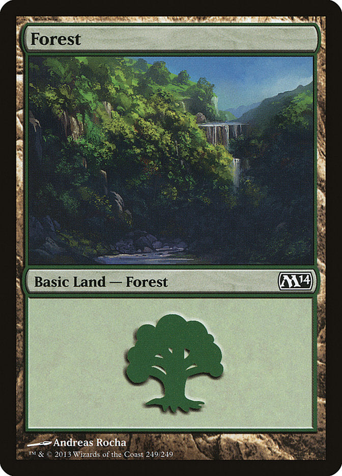 Forest (249) [Magic 2014] - Magic: The Gathering - Card Brawlers | Quebec | Canada |