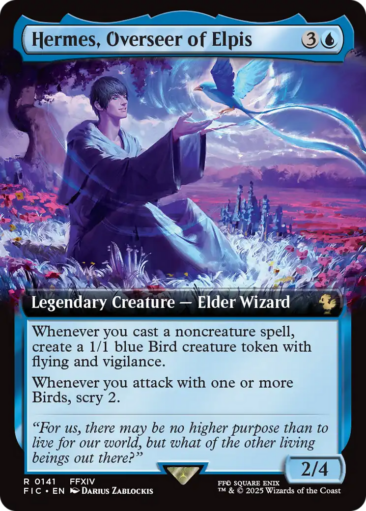 Hermes, Overseer of Elpis (Extended Art) [FINAL FANTASY Commander] - Magic: The Gathering - Card Brawlers | Quebec | Canada |