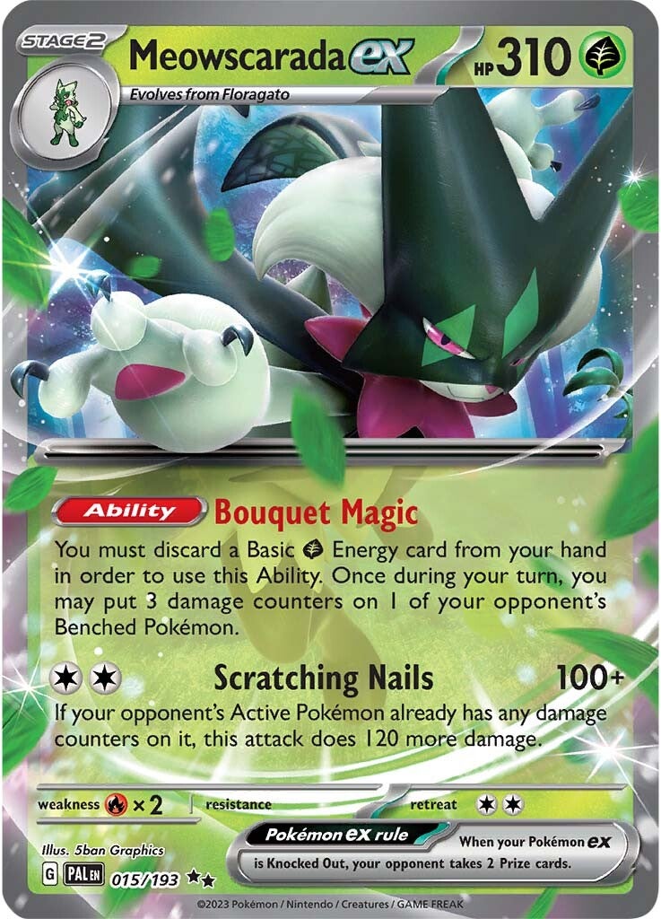 Meowscarada ex (015/193) [Scarlet & Violet: Paldea Evolved] - Pokémon - Card Brawlers | Quebec | Canada |