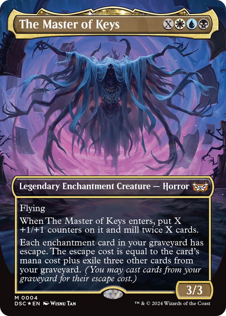 The Master of Keys (Borderless) [Duskmourn: House of Horror Commander] - Magic: The Gathering - Card Brawlers | Quebec | Canada |