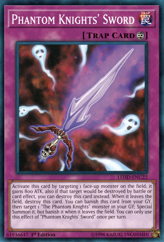Phantom Knights' Sword [LEHD-ENC22] Common - Yu-Gi-Oh! - Card Brawlers | Quebec | Canada |