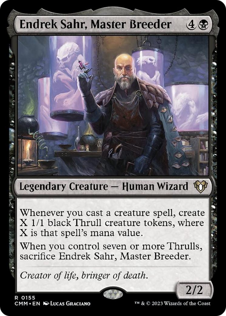 Endrek Sahr, Master Breeder [Commander Masters] - Magic: The Gathering - Card Brawlers | Quebec | Canada |