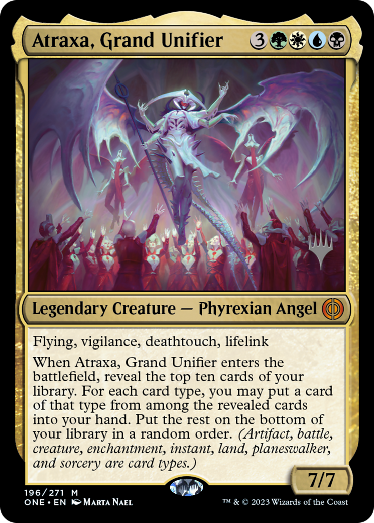 Atraxa, Grand Unifier (Promo Pack) [Phyrexia: All Will Be One Promos] - Magic: The Gathering - Card Brawlers | Quebec | Canada |