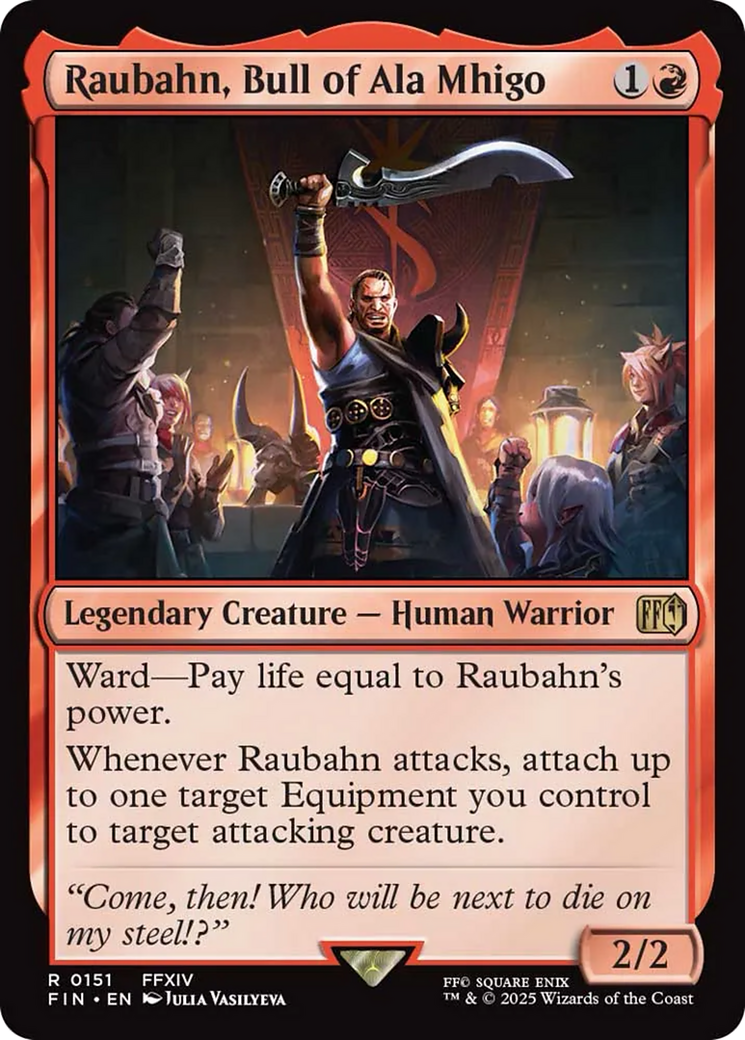 Raubahn, Bull of Ala Mhigo [FINAL FANTASY] - Magic: The Gathering - Card Brawlers | Quebec | Canada |