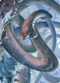 Koma, Cosmos Serpent 1 Art Card [Kaldheim Art Series] - Magic: The Gathering - Card Brawlers | Quebec | Canada |